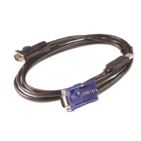 APC KVM USB CABLE - 6 FT (1.8 M)(SP), AP5253