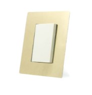 [CA4862] TAPA SERIE ARTE ORO BRILLANTE C/DIST.BLANCO, 1, (A), 4862