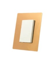 [CA4863] TAPA SERIE ARTE COBRE BRILLANTE C/DIST.BLANCO, 1, (A), 4863