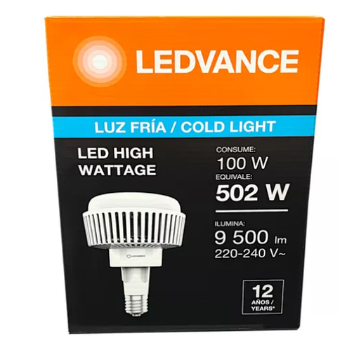 [LV7022437] BULBO 100W E40 FRIA ALTA POTENCIA LEDVANCE (*)